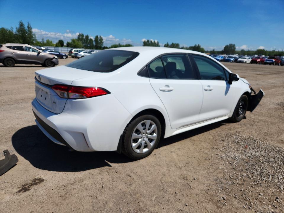 2021 Toyota Corolla VIN 5YFBPMBE4MP147602 COPART salvage auction — FRONT END, On - Permit Salvage, sold $275 on 2026-07-21 (photo 3)