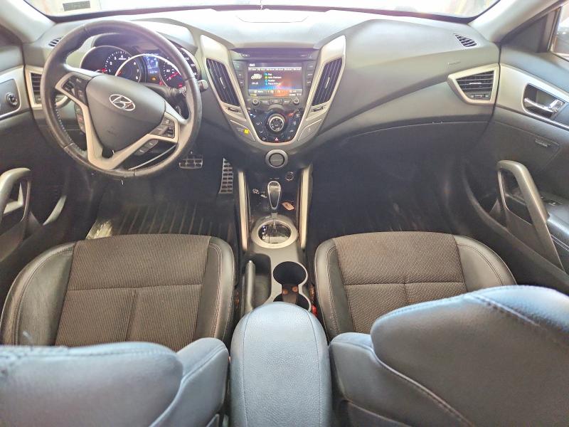 2013 Hyundai Veloster VIN KMHTC6AD2DU087127 COPART salvage auction — REAR END, PA - CERTIFICATE OF SALVAGE, sold $375 on 2026-07-24 (photo 8)