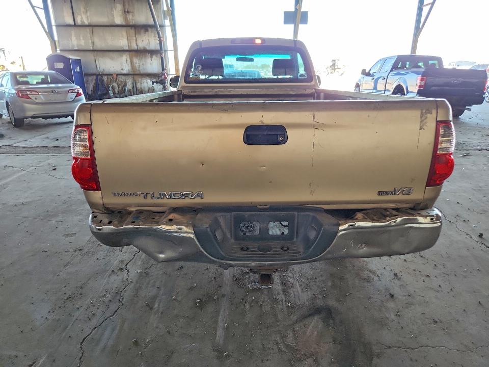 2005 Toyota Tundra VIN 5TBJT321X5S461335 COPART salvage auction — REAR END, AZ - CERT OF TITLE - SALVAGE, sold $275 on 2026-07-27 (photo 6)