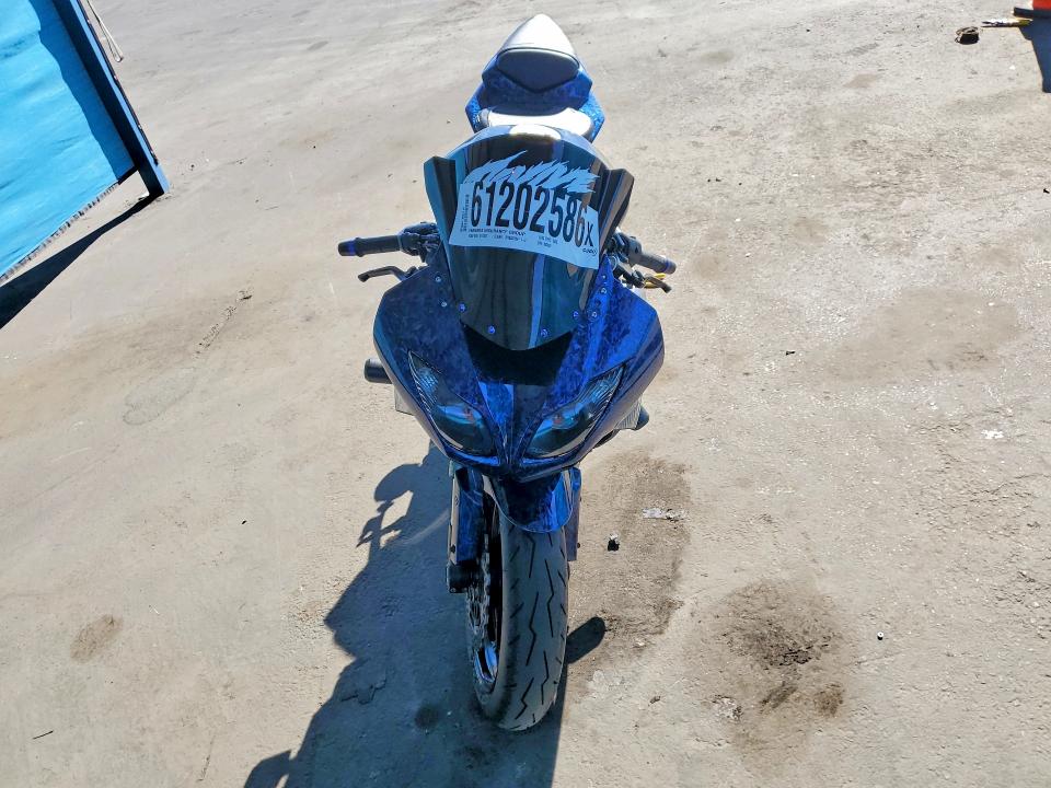 2009 Kawasaki Zx600 VIN JKAZX4R129A002825 COPART salvage auction — SIDE, CA - SALVAGE CERTIFICATE, sold $1,750 on 2026-07-30 (photo 2)