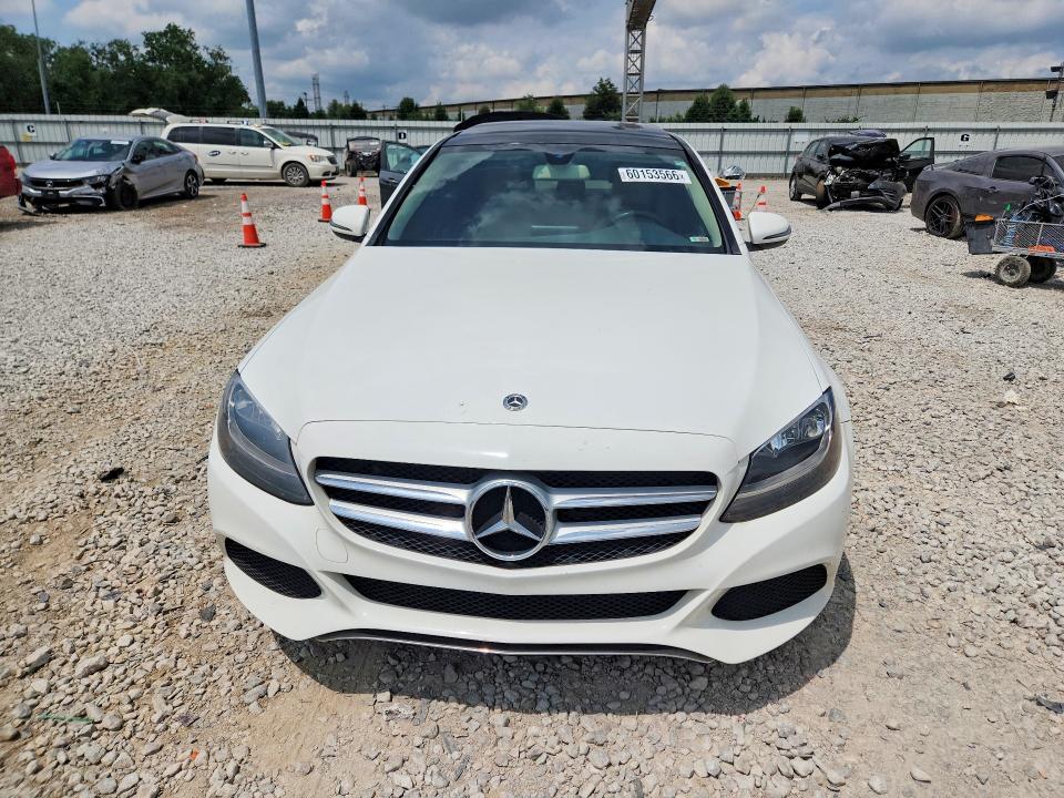2018 Mercedes-benz C-klasse VIN WDDWF4KB3JR413905 COPART salvage auction — MECHANICAL, Oh - Certificate Of Title, sold $6,500 on 2026-07-28 (photo 5)