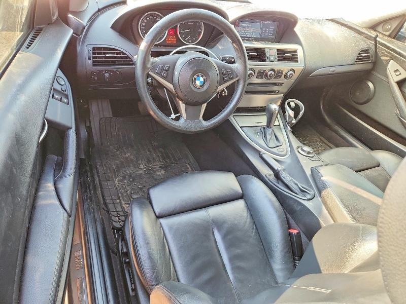 2007 BMW 6 series VIN WBAEH135X7CR52232 COPART salvage auction — SIDE, Ab - Bos - Active, sold $3,000 on 2026-08-04 (photo 8)