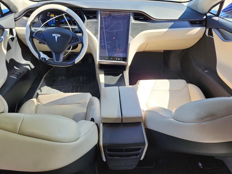 2018 Tesla Model s VIN 5YJSA1E28JF282820 COPART salvage auction — FRONT END, Ut - Salvage Certificate, sold $7,600 on 2026-07-30 (photo 8)