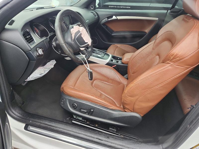 2010 Audi A5 VIN WAULFAFH2AN018273 COPART salvage auction — FRONT END, MA - CERT OF TITLE-RECONSTRCTD COLL, sold $400 on 2026-08-19 (photo 7)