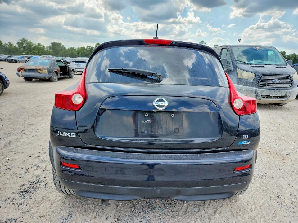 2012 Nissan Juke VIN JN8AF5MRXCT111607 COPART salvage auction — ENGINE BURN, Tx - Certificate Of Title (P), sold $750 on 2026-07-31 (photo 6)