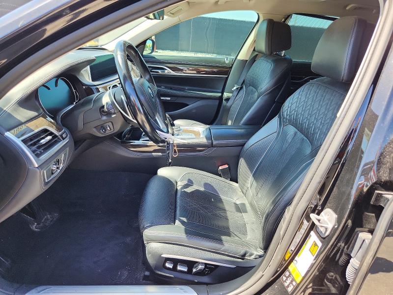 2016 BMW 7er VIN WBA7F2C57GG419252 COPART salvage auction — MINOR DENT/SCRATCHES, Fl - Certificate Of Title, sold $7,300 on 2026-07-23 (photo 7)