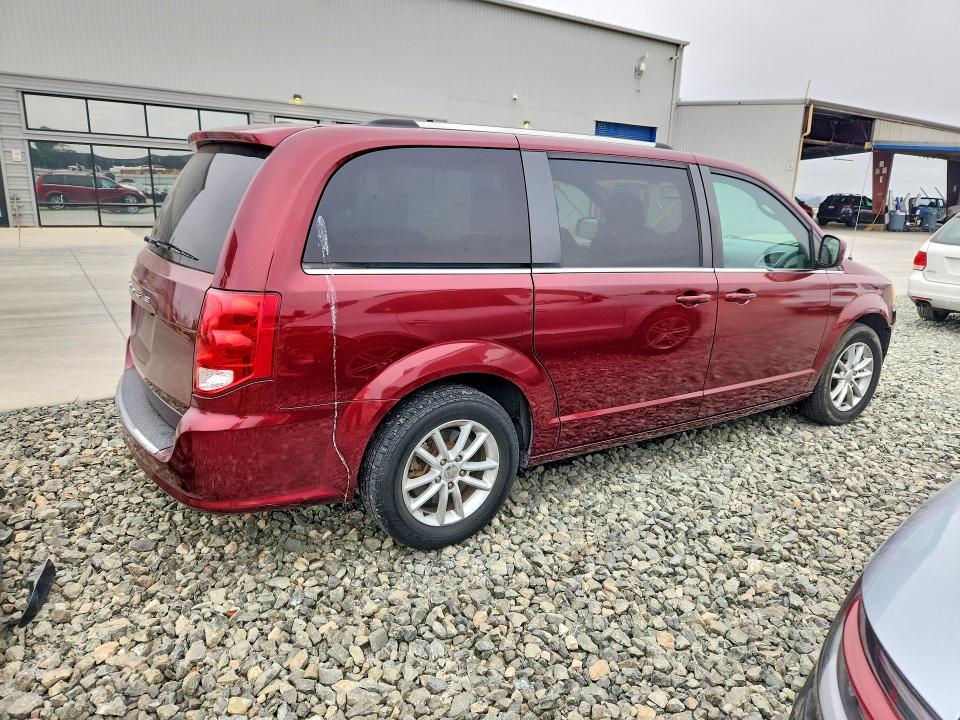 2020 Dodge Caravan VIN 2C4RDGCG3LR254020 COPART salvage auction — FRONT END, Ca - Salvage Certificate, sold $2,600 on 2026-08-13 (photo 3)