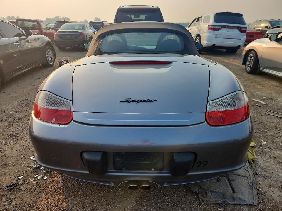 2004 Porsche Boxster VIN WP0CA29884U620673 COPART salvage auction — MINOR DENT/SCRATCHES, Il - Salvage Certificate, sold $3,800 on 2026-08-18 (photo 6)