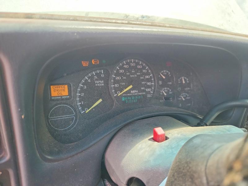 2001 Gmc SIERRA VIN 2GTEC19T711125003 COPART salvage auction — FRONT END, Ga - Certificate Of Title, sold $400 on 2026-08-18 (photo 9)