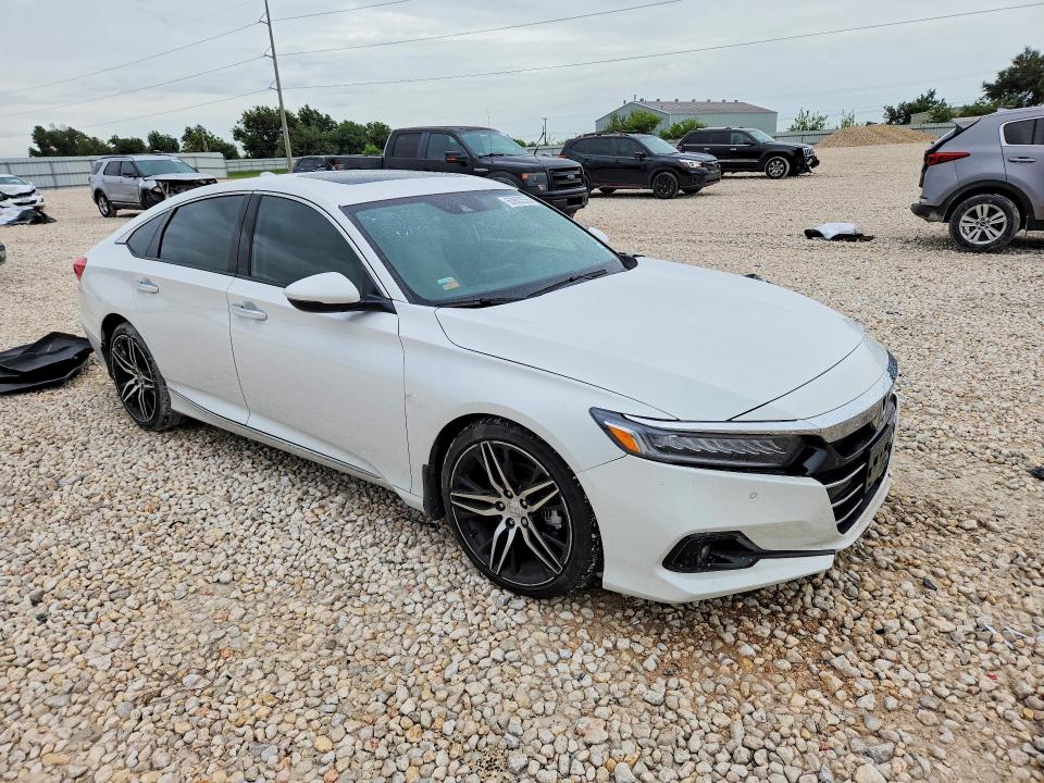 2021 Honda Accord VIN 1HGCV2F94MA008149 COPART salvage auction — FRONT END, Tx - Salvage Vehicle Title, sold $6,100 on 2026-08-06 (photo 4)