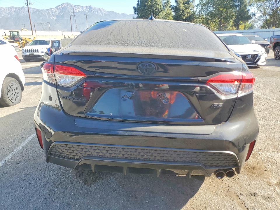 2021 Toyota Corolla VIN 5YFS4MCE7MP094823 COPART salvage auction — FRONT END, Ca - Salvage Certificate, sold $4,650 on 2026-07-23 (photo 6)