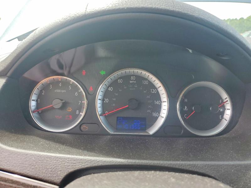 2009 Hyundai Sonata VIN 5NPET46C49H429258 COPART salvage auction — MECHANICAL, NC - DEALER ONLY CLEAN TITLE, sold $500 on 2026-07-16 (photo 9)