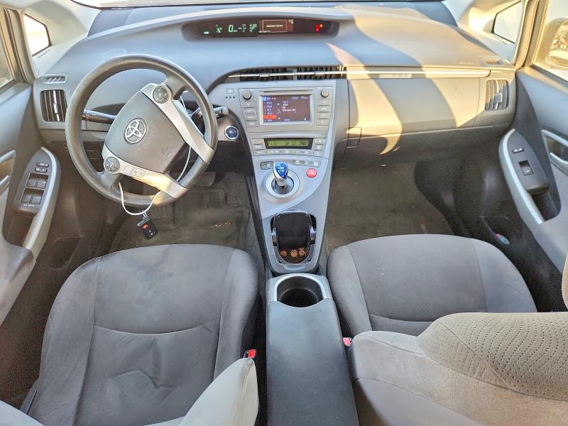 2015 Toyota Prius VIN JTDKN3DU6F1982533 COPART salvage auction — FRONT END, Tx - Salvage Vehicle Title, sold $950 on 2026-07-31 (photo 8)