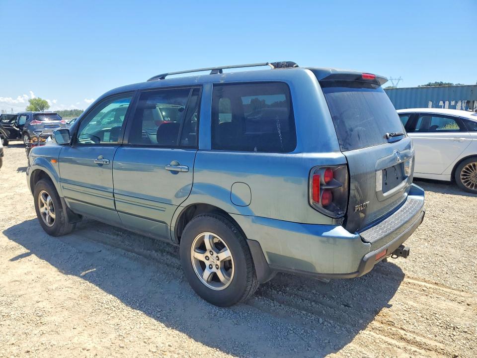2007 Honda Pilot VIN 5FNYF28427B008293 COPART salvage auction — BURN, Ca - Dis/Dlr/Exp Only Clean Title, sold $675 on 2026-07-31 (photo 2)