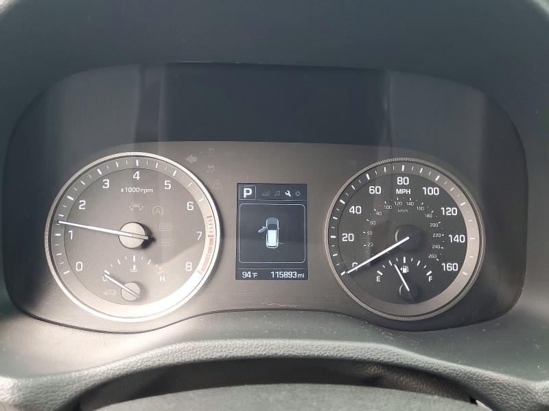2017 Hyundai Tucson VIN KM8J33A29HU526348 COPART salvage auction — MECHANICAL, Ca - Dis/Dlr/Exp Only Clean Title, sold $2,500 on 2026-07-16 (photo 9)