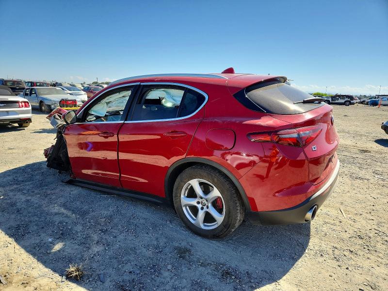 2018 Alfa romeo Stelvio VIN ZASFAKAN8J7B88506 COPART salvage auction — ROLLOVER, CA - SALVAGE CERTIFICATE, sold $700 on 2026-08-11 (photo 3)