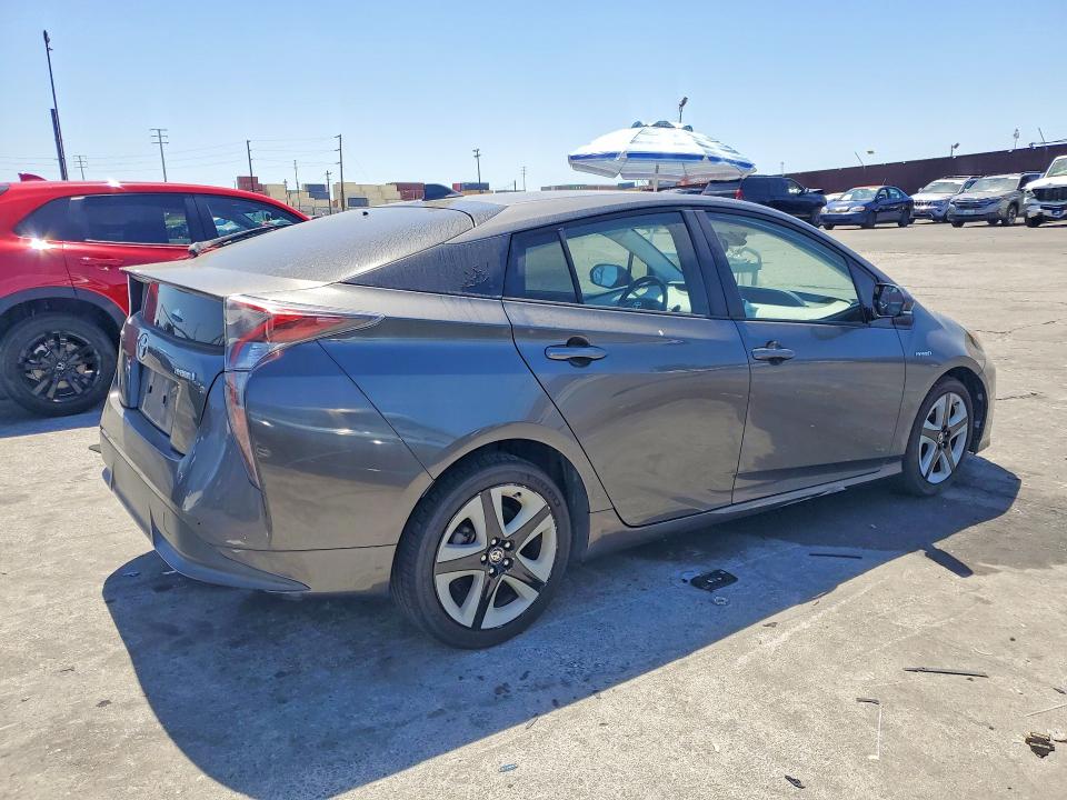 2016 Toyota Prius VIN JTDKARFU7G3016614 COPART salvage auction — SIDE, CA - SALVAGE CERTIFICATE, sold $3,350 on 2026-07-15 (photo 3)