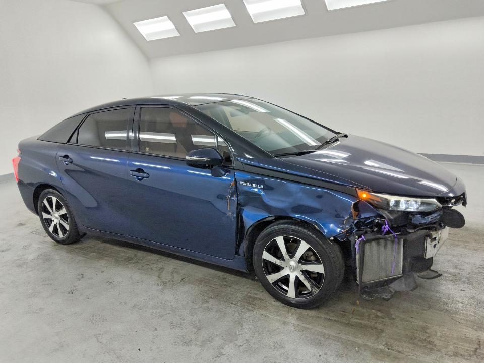 2020 Toyota Mirai VIN JTDBVRBD5LA008155 COPART salvage auction — FRONT END, CA - CERTIFICATE OF TITLE, sold $175 on 2026-07-28 (photo 4)