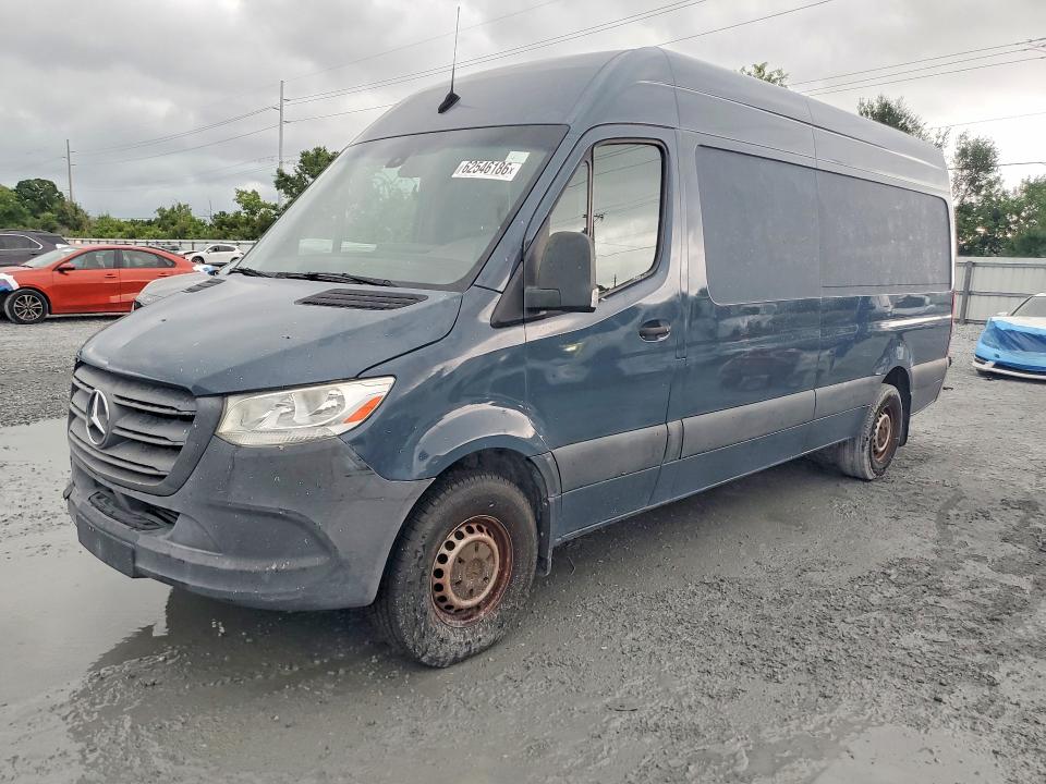 2019 Mercedes-benz Sprinter VIN WD4PF1CD6KP133668 — COPART salvage auction photo