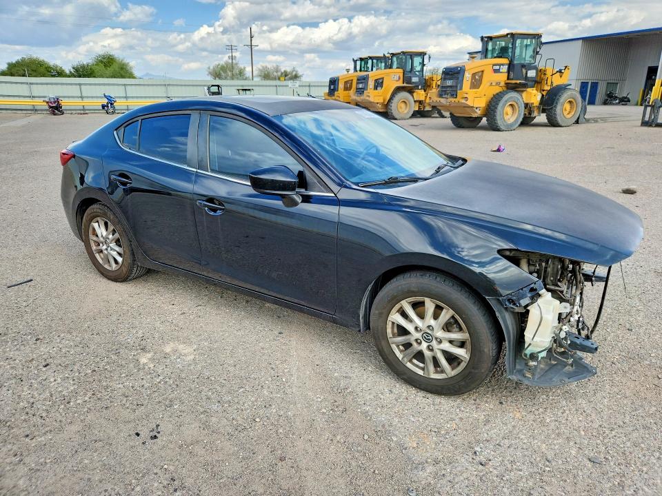 2014 Mazda 3 VIN JM1BM1V7XE1129423 COPART salvage auction — FRONT END, AZ - CERT OF TITLE - SALVAGE, sold $275 on 2026-07-24 (photo 4)