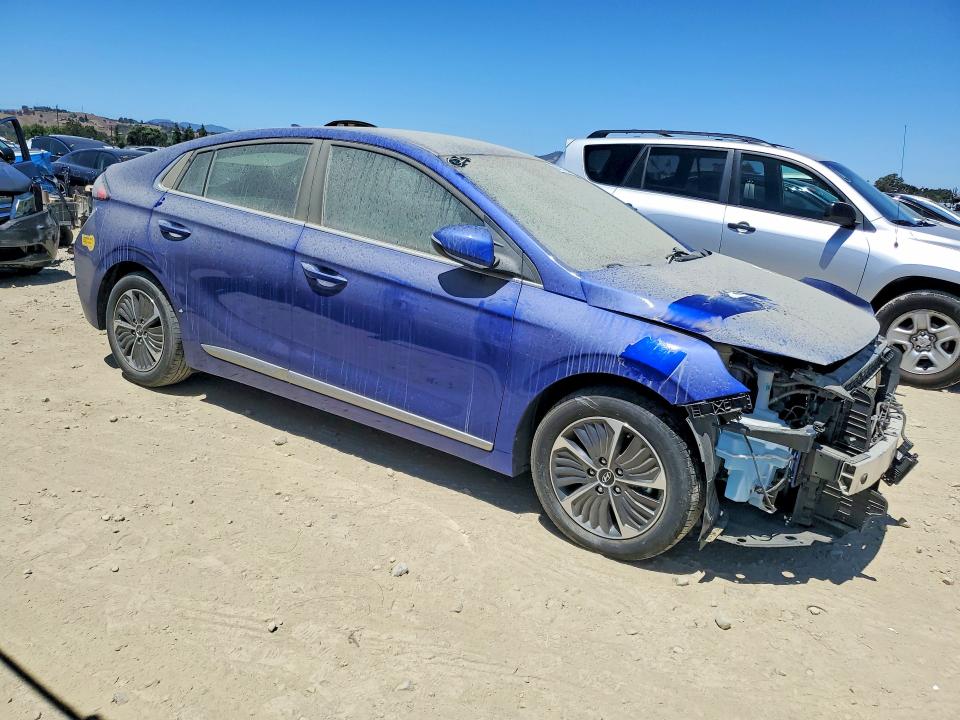 2022 Hyundai Ioniq VIN KMHC75LDXNU283281 COPART salvage auction — FRONT END, CA - DIS/DLR/EXP ONLY CLEAN TITLE, sold $60 on 2026-07-30 (photo 4)