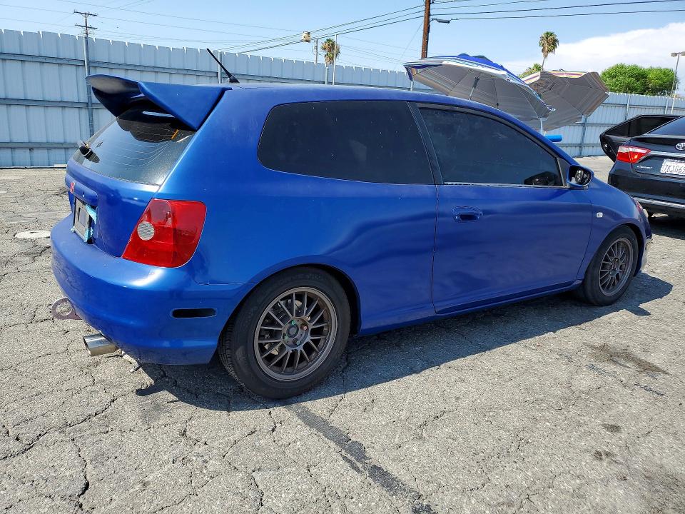 2003 Honda Civic VIN SHHEP33543U402859 COPART salvage auction — MINOR DENT/SCRATCHES, CA - SALVAGE CERTIFICATE, sold $875 on 2026-07-27 (photo 5)