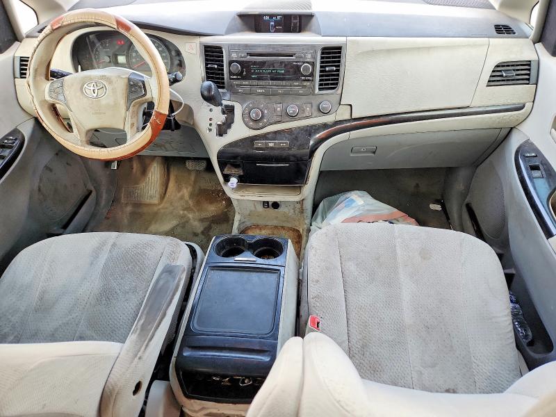 2012 Toyota Sienna VIN 5TDKK3DC4CS196373 COPART salvage auction — SIDE, Tx - Certificate Of Title, sold $1,500 on 2026-07-23 (photo 8)