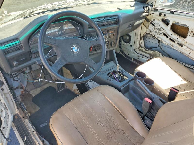 1987 BMW 3 series VIN WBAAB5409H9807112 COPART salvage auction — STRIPPED, Al - Dis/Dlr/Exp Only Clean Title (P), sold $1,600 on 2026-07-27 (photo 8)