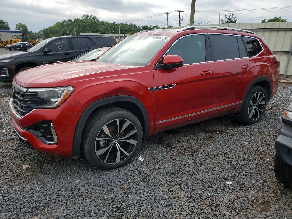 2025 Volkswagen Atlas VIN 1V2FR2CAXSC505883 COPART salvage auction — WATER/FLOOD, Mo - Salvage Certificate Of Title (P), sold $3,800 on 2026-07-31 (photo 1)