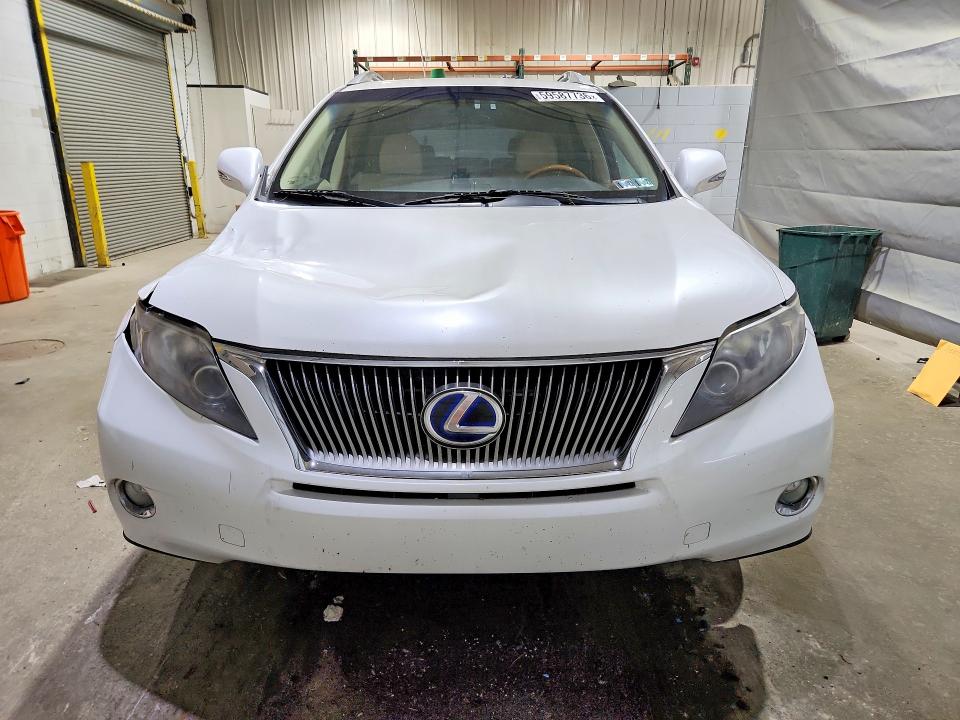 2010 Lexus Rx 450h VIN JTJBC1BAXA2029911 COPART salvage auction — FRONT END, PA - CERTIFICATE OF SALVAGE, sold $2,950 on 2026-07-21 (photo 5)