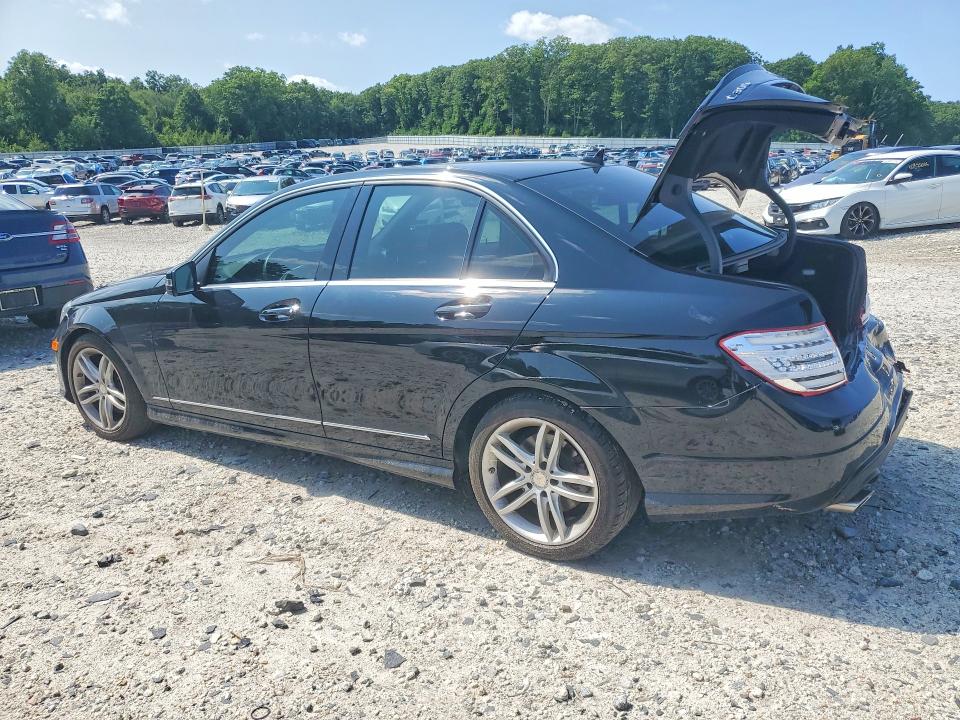 2014 Mercedes-benz C-klasse VIN WDDGF8AB2EG160185 COPART salvage auction — REAR END, In - Cert Of Title - Rebuilt Vehicl, sold $2,700 on 2026-08-12 (photo 2)