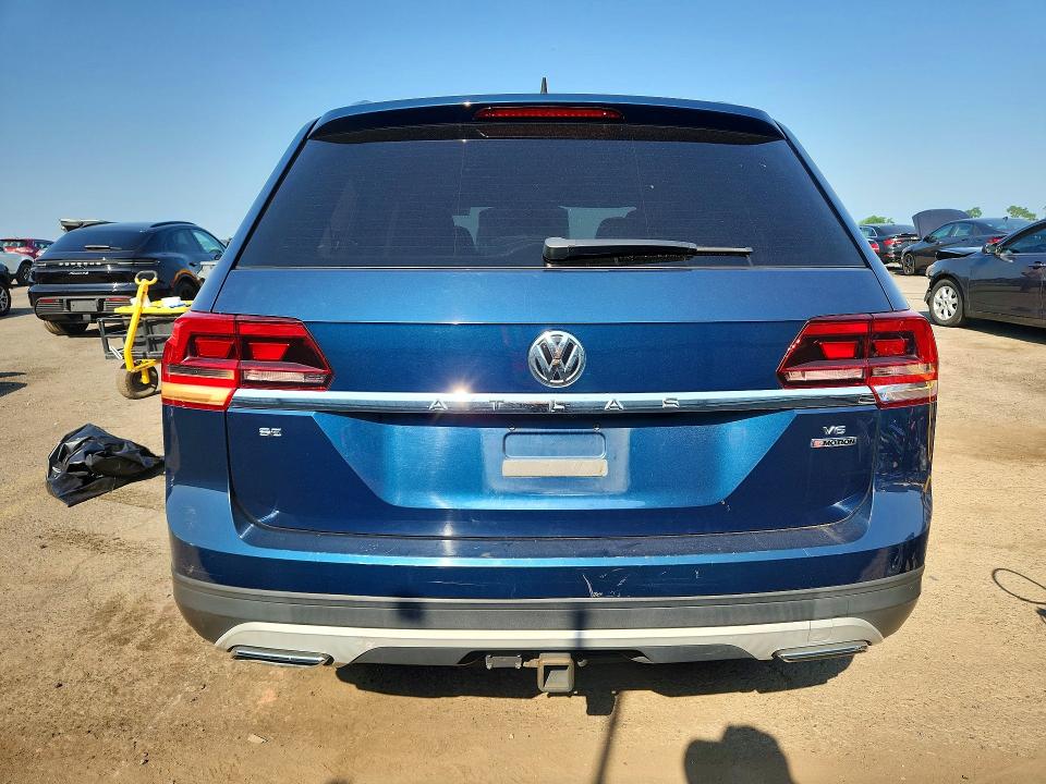 2018 Volkswagen Atlas VIN 1V2KR2CA0JC571422 COPART salvage auction — FRONT END, Pa - Certificate Of Salvage, sold $5,300 on 2026-07-31 (photo 6)