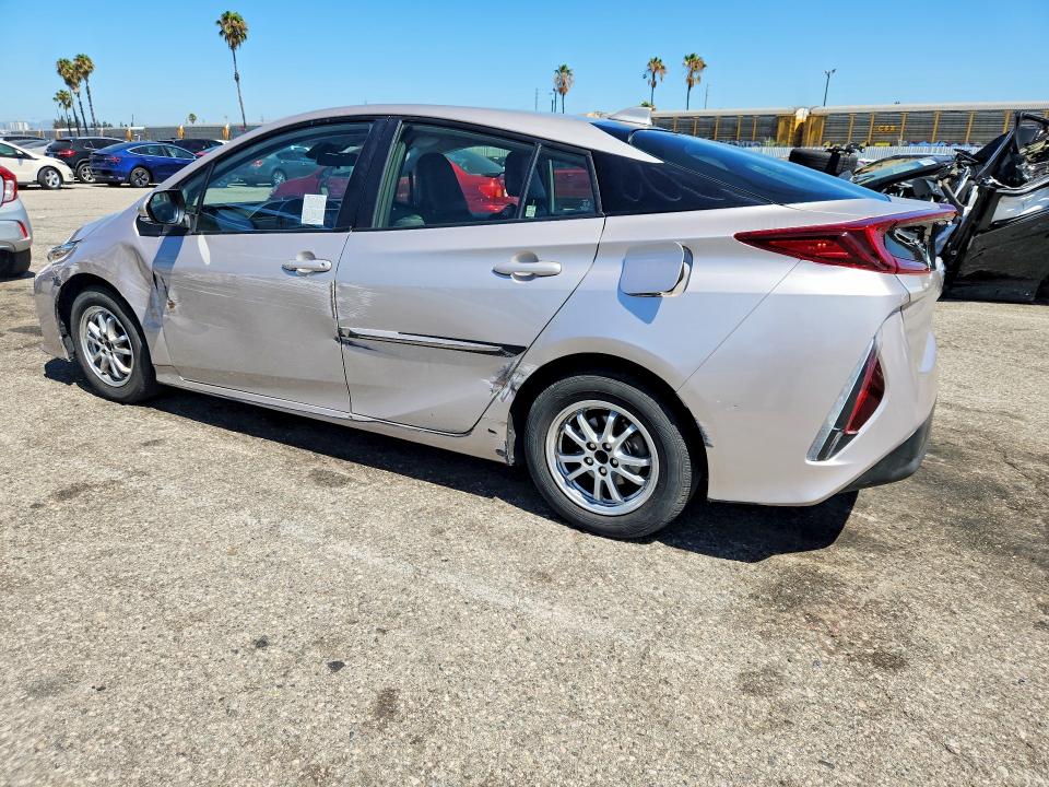 2021 Toyota Prius VIN JTDKAMFPXM3190072 COPART salvage auction — FRONT END, CA - SALVAGE CERTIFICATE, sold $4,500 on 2026-07-28 (photo 2)