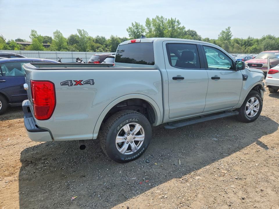 2021 Ford Ranger VIN 1FTER4FH8MLD94576 COPART salvage auction — FRONT END, Ma - Cert Of Title-Salvage, sold $10,000 on 2026-07-29 (photo 3)