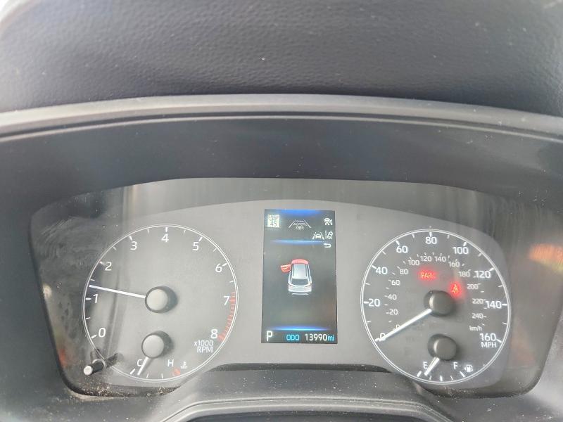 2024 Toyota Corolla cross VIN 7MUCAAAG5RV073568 COPART salvage auction — HAIL, Co - Certificate Of Title, sold $8,200 on 2026-07-27 (photo 9)