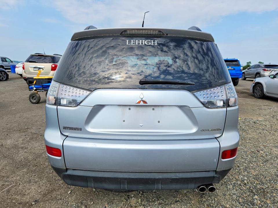 2007 Mitsubishi Outlander VIN JA4MT31X67U011541 COPART salvage auction — MINOR DENT/SCRATCHES, Pa - Certificate Of Salvage, sold $600 on 2026-07-31 (photo 6)