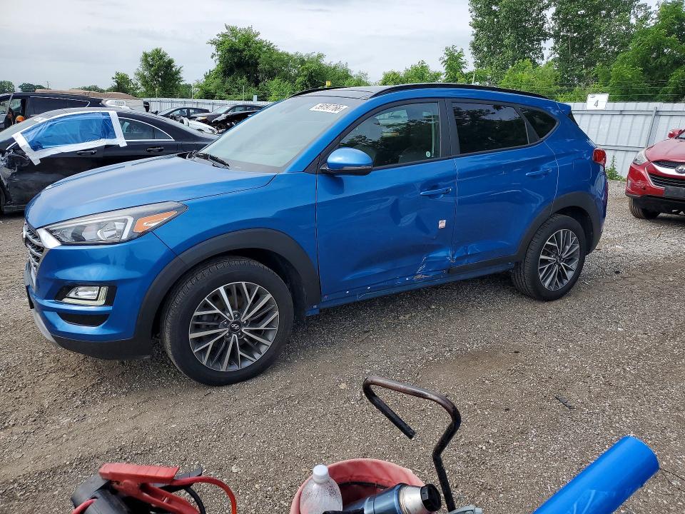 2019 Hyundai Tucson VIN KM8J3CAL6KU906392 COPART salvage auction — SIDE, On - Permit No Brand - Unfit, sold $6,800 on 2026-07-21 (photo 1)