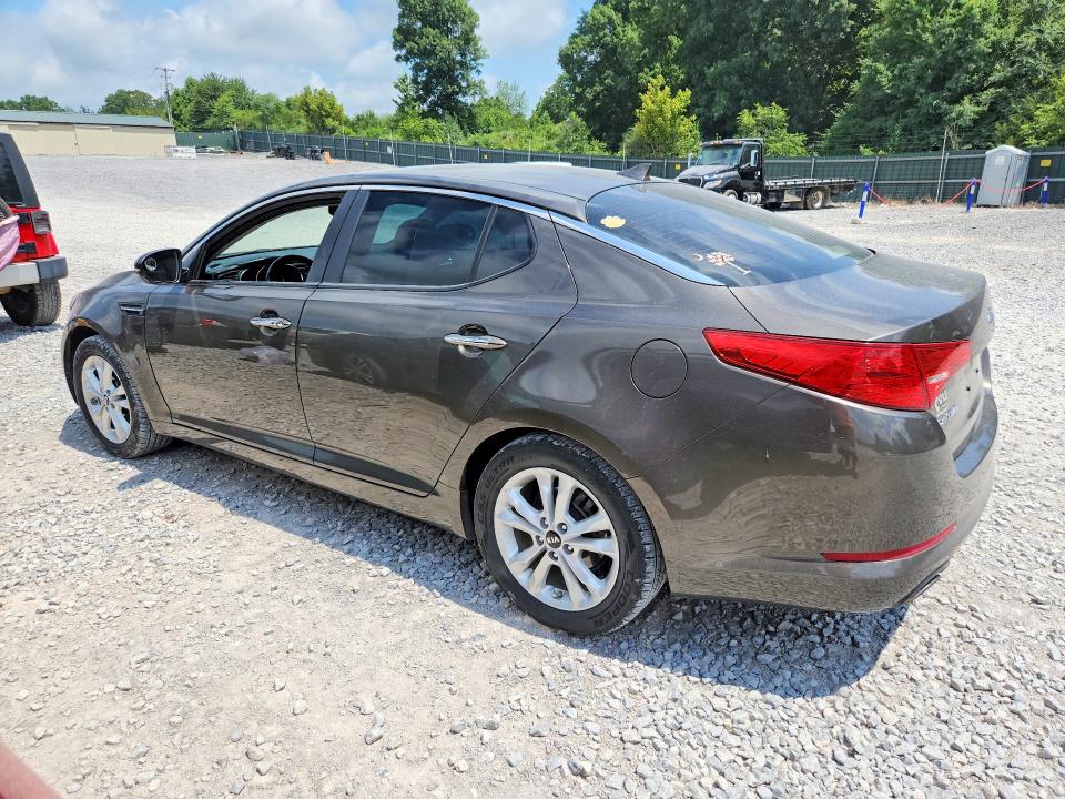 2011 Kia Optima VIN KNAGN4A70B5071110 COPART salvage auction — FRONT END, Tn - Salvage Certificate, sold $175 on 2026-07-21 (photo 2)