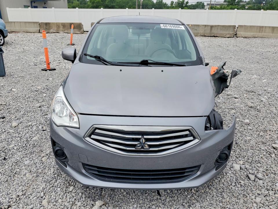 2019 Mitsubishi Mirage VIN ML32F3FJ0KHF07807 COPART salvage auction — FRONT END, Oh - Cert Of Title-Salvage, sold $90 on 2026-07-24 (photo 5)
