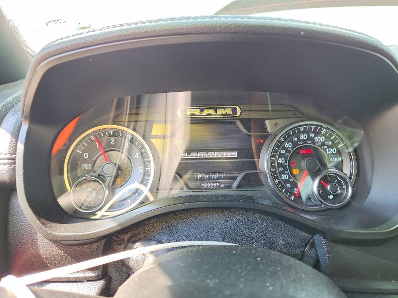 2020 Ram 1500 VIN 1C6SRFJT3LN299475 COPART salvage auction — WATER/FLOOD, La - Cert Of Title-Salvage, sold $10,200 on 2026-07-31 (photo 9)