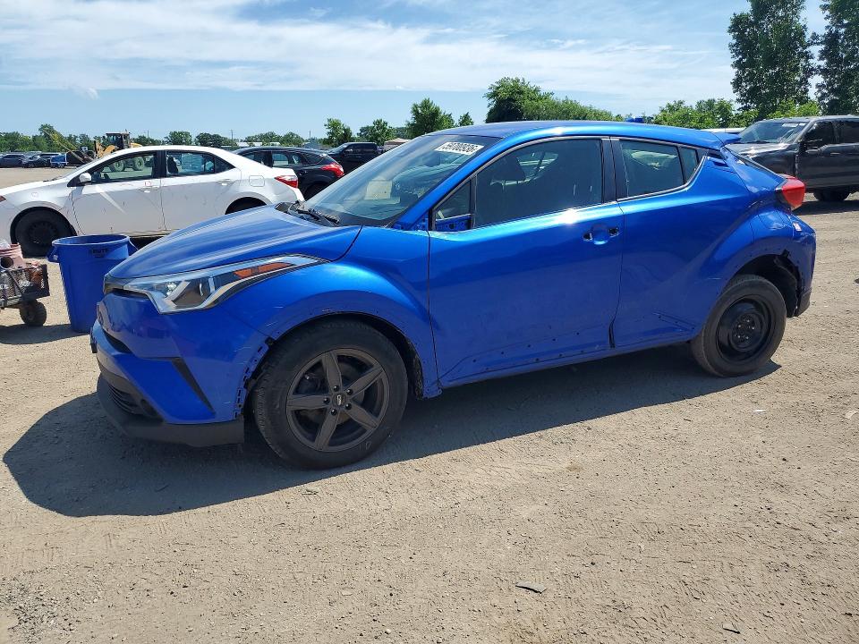 2019 Toyota C-hr VIN JTNKHMBX6K1045925 COPART salvage auction — REAR END, ON - PERMIT NO BRAND - UNFIT, sold $250 on 2026-07-21 (photo 1)