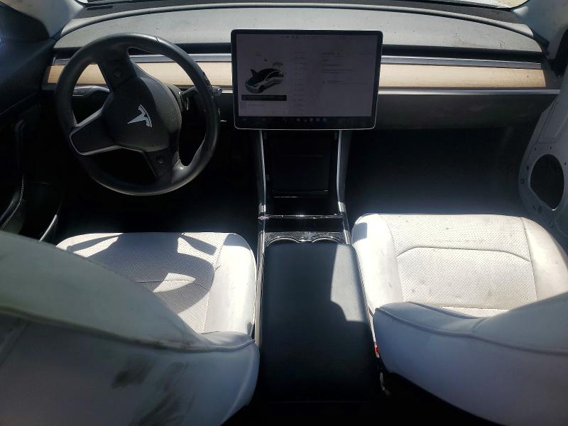 2020 Tesla Model 3 VIN 5YJ3E1EA5LF613937 COPART salvage auction — FRONT END, Ca - Salvage Certificate, sold $4,550 on 2026-09-02 (photo 8)