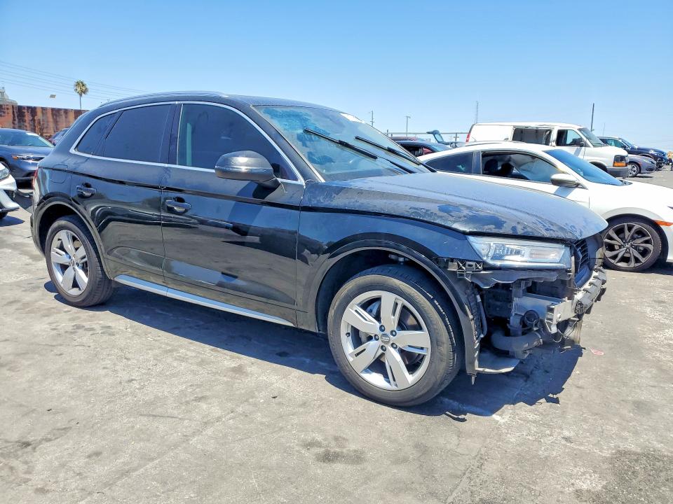 2019 Audi Q5 VIN WA1ANAFY2K2023564 COPART salvage auction — FRONT END, Ca - Salvage Certificate, sold $5,900 on 2026-07-31 (photo 4)
