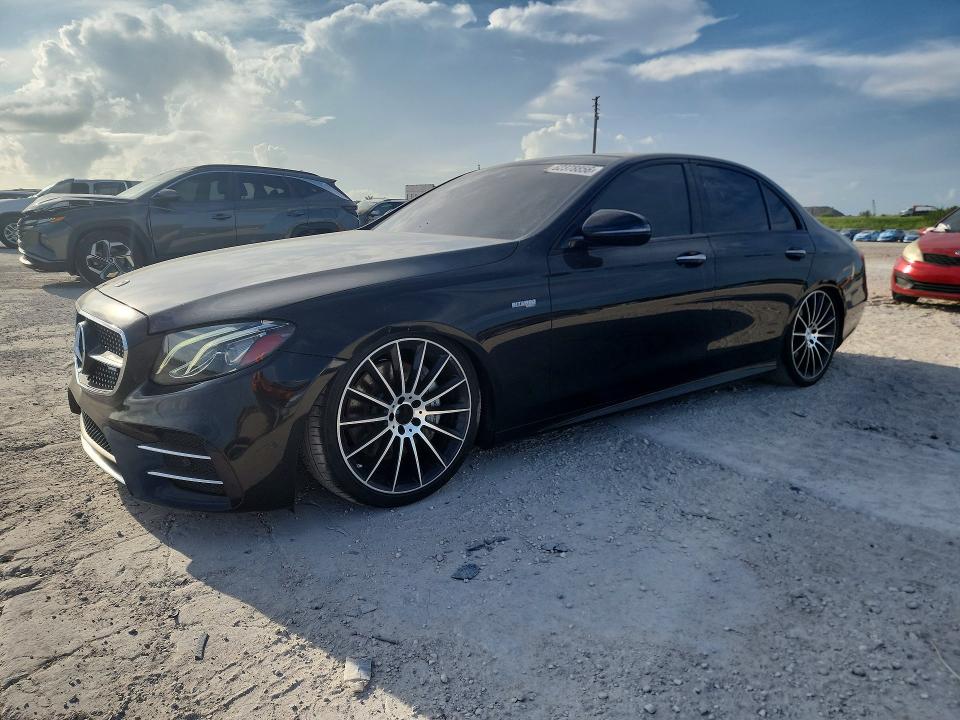2018 Mercedes-benz E-klasse amg VIN WDDZF6EB5JA489029 COPART salvage auction — FRONT END, Fl - Certificate Of Title, sold $15,800 on 2026-08-04 (photo 1)