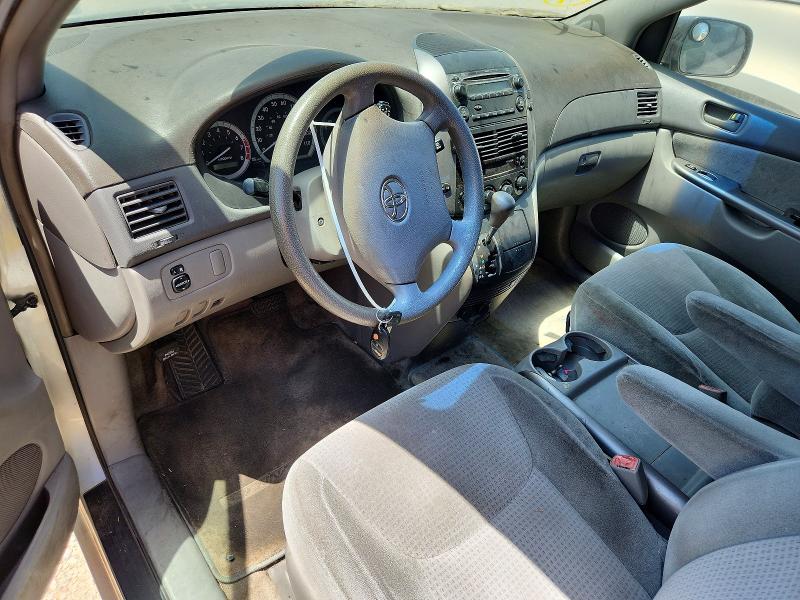2007 Toyota Sienna VIN 5TDZK23C57S040097 COPART salvage auction — REAR END, AZ - CERT OF TITLE - SALVAGE, sold $450 on 2026-07-17 (photo 8)