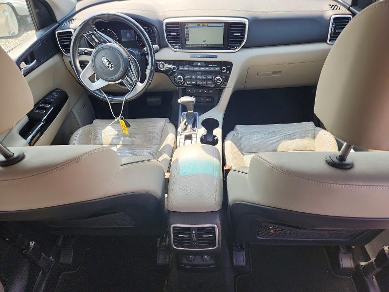 2020 Kia Sportage VIN KNDPNCAC5L7659276 COPART salvage auction — REAR END, Co - Public - Salvage Title, sold $5,300 on 2026-07-16 (photo 8)