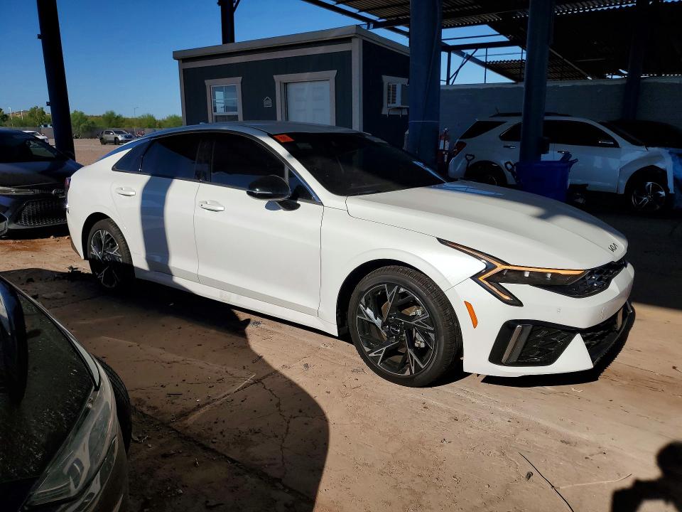 2025 Kia K5 VIN KNAG64J74S5337239 COPART salvage auction — FRONT END, Az - Cert Of Title - Salvage, sold $275 on 2026-07-30 (photo 4)