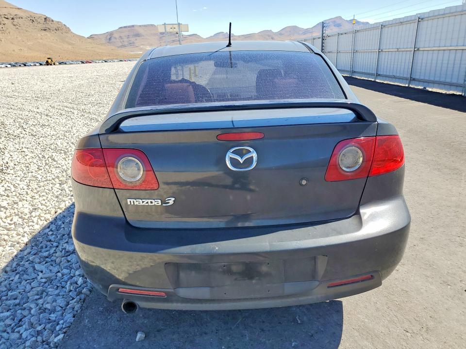 2005 Mazda 3 VIN JM1BK12F951247433 COPART salvage auction — FRONT END, NV - SALVAGE TITLE, sold $150 on 2026-07-27 (photo 6)