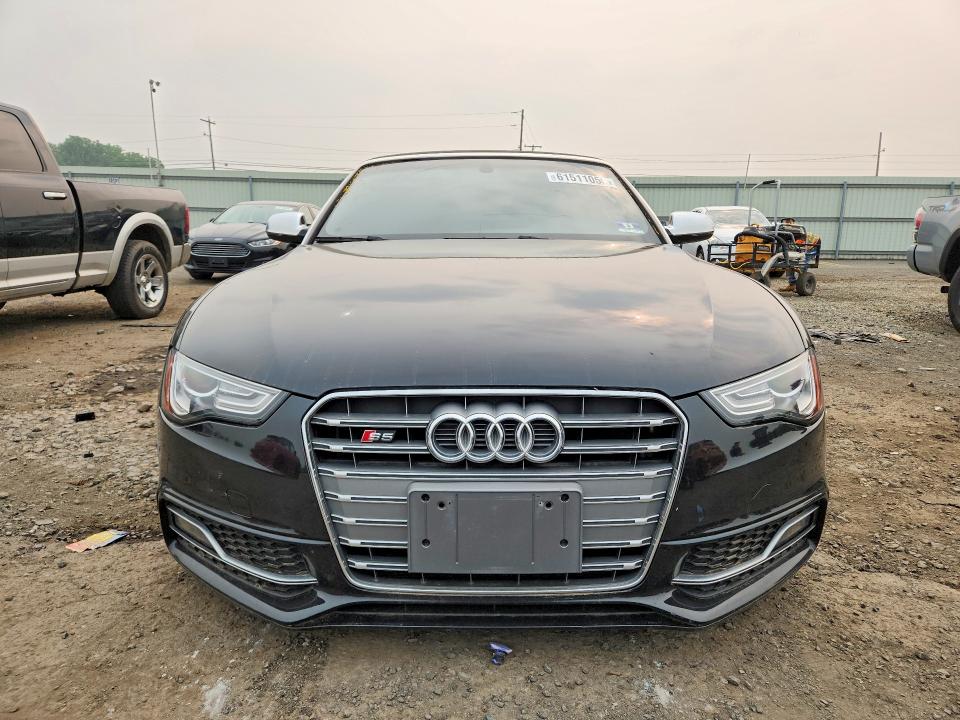 2015 Audi S5 VIN WAUCGAFH6FN009242 COPART salvage auction — MECHANICAL, PA - CERT OF TITLE (P), sold $9,300 on 2026-07-24 (photo 5)