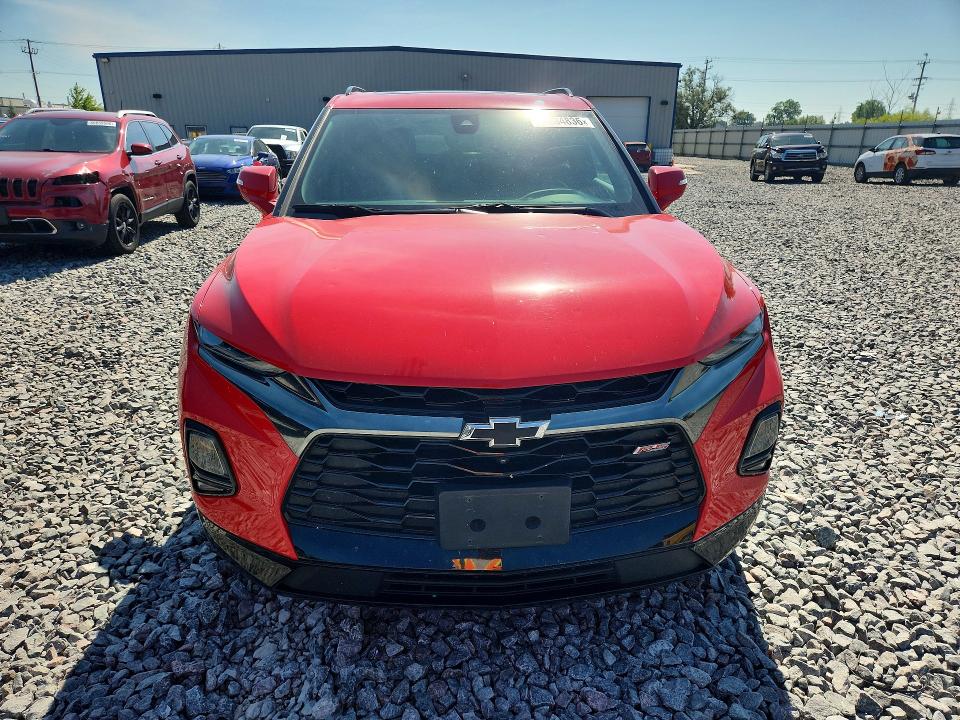 2019 Chevrolet Blazer VIN 3GNKBJRS6KS688764 COPART salvage auction — HAIL, Wi - Certificate Of Title, sold $12,300 on 2026-07-27 (photo 5)